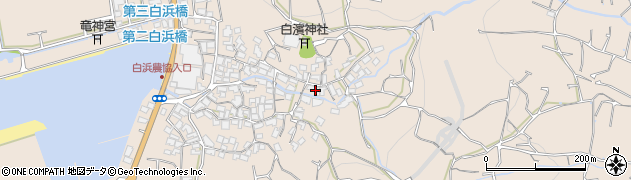 熊本県熊本市西区河内町白浜857周辺の地図