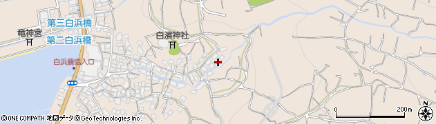 熊本県熊本市西区河内町白浜1121周辺の地図