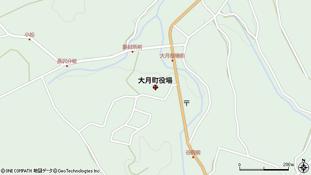 〒788-0300 高知県幡多郡大月町（以下に掲載がない場合）の地図