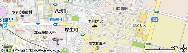 九州ガス株式会社周辺の地図