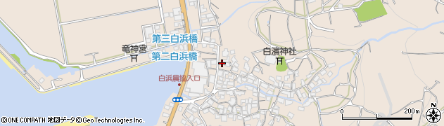 熊本県熊本市西区河内町白浜991周辺の地図