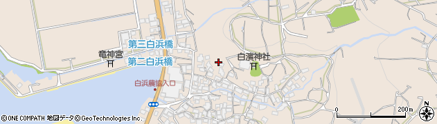 熊本県熊本市西区河内町白浜1039周辺の地図