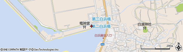 熊本県熊本市西区河内町白浜2131周辺の地図