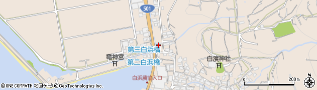熊本県熊本市西区河内町白浜2119周辺の地図