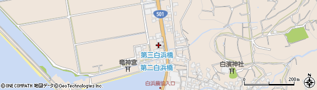 熊本県熊本市西区河内町白浜2267周辺の地図
