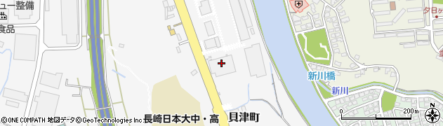 県営バス諫早営業所周辺の地図