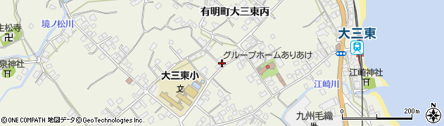長崎県島原市有明町大三東丙611周辺の地図