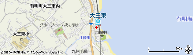 長崎県島原市有明町大三東丙143周辺の地図