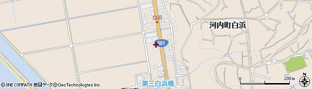 熊本県熊本市西区河内町白浜2278周辺の地図