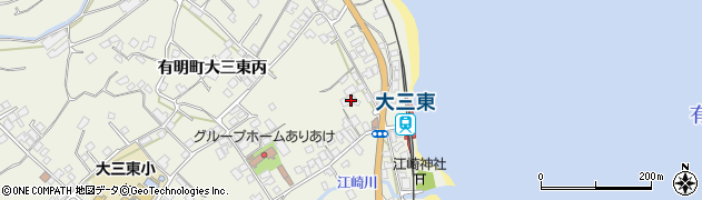 長崎県島原市有明町大三東丙404周辺の地図
