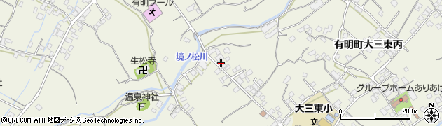長崎県島原市有明町大三東丙719周辺の地図