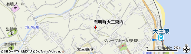 長崎県島原市有明町大三東丙658周辺の地図