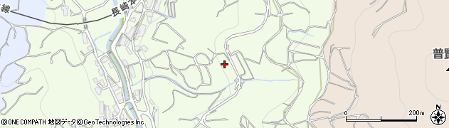 長崎県諫早市多良見町山川内周辺の地図