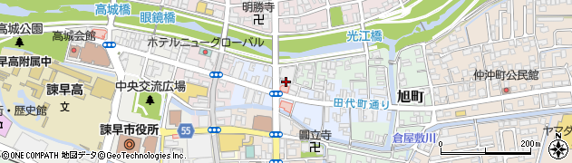 三村医院周辺の地図