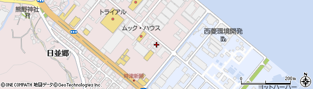 株式会社ニシイ長崎営業所周辺の地図