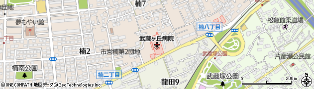 武蔵ヶ丘訪問看護ステーション周辺の地図