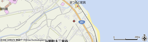 長崎県島原市有明町大三東丙373周辺の地図