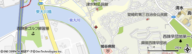長崎県諫早市津水町125周辺の地図