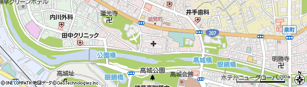 長崎県諫早市城見町20周辺の地図