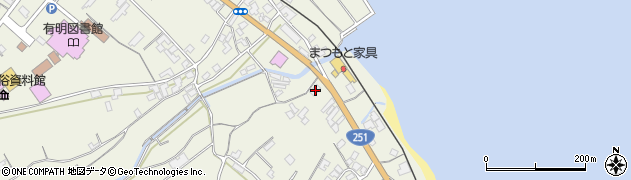 長崎県島原市有明町大三東丙211周辺の地図