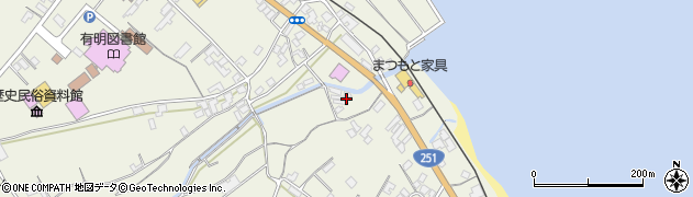 長崎県島原市有明町大三東丙228周辺の地図