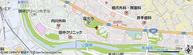 長崎県諫早市城見町15周辺の地図