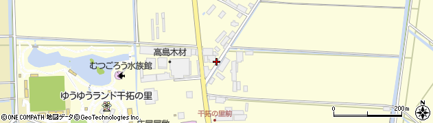 大里森山肥前長田停車場線周辺の地図