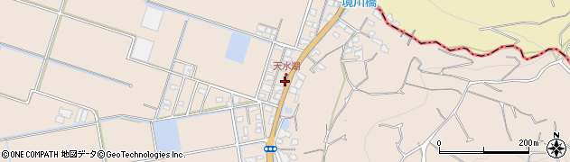 熊本県熊本市西区河内町白浜2820周辺の地図