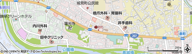 長崎県諫早市城見町23周辺の地図