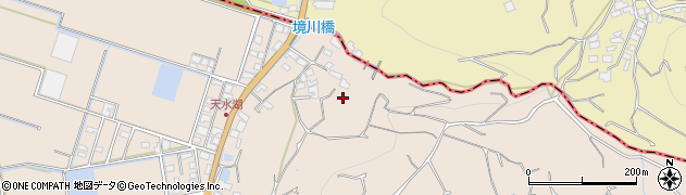 熊本県熊本市西区河内町白浜1973周辺の地図
