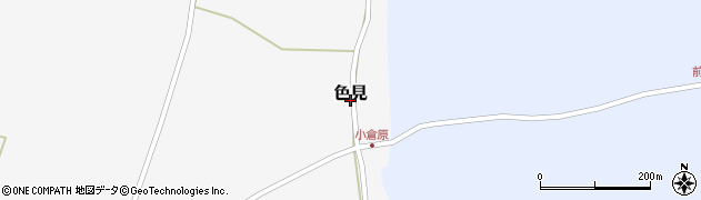熊本県高森町（阿蘇郡）色見周辺の地図