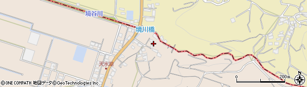 熊本県熊本市西区河内町白浜1964周辺の地図