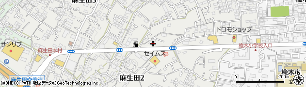 秀峰本店周辺の地図