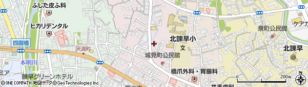 長崎県諫早市城見町29-39周辺の地図