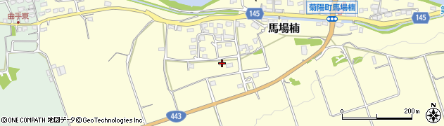 熊本県菊池郡菊陽町馬場楠478周辺の地図
