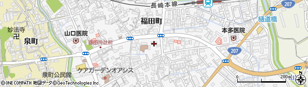 十八親和銀行東諫早支店 ＡＴＭ周辺の地図