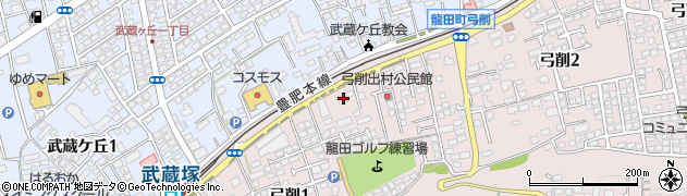 株式会社三美熊本営業所周辺の地図