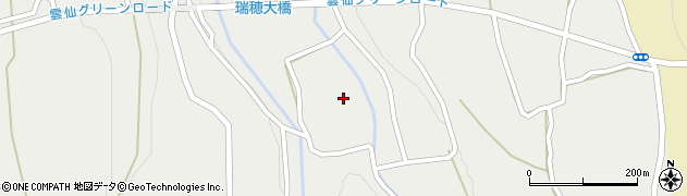 西郷川周辺の地図