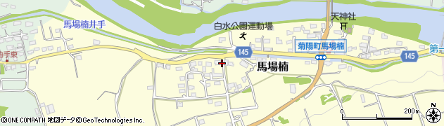 熊本県菊池郡菊陽町馬場楠467周辺の地図