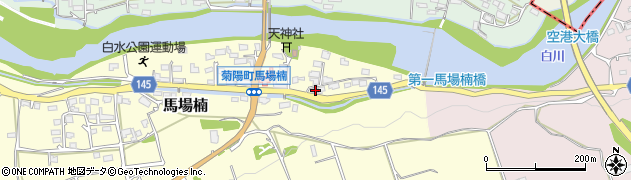 熊本県菊池郡菊陽町馬場楠7周辺の地図