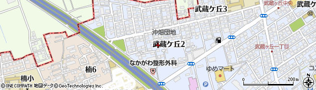 赤帽熊本県軽自動車運送協同組合武蔵運送周辺の地図