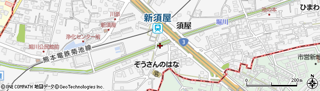 畠田街区公園周辺の地図