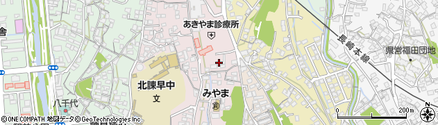 長崎県諫早市城見町38周辺の地図