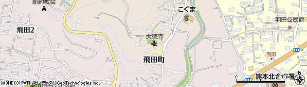 熊本県熊本市北区四方寄町230周辺の地図