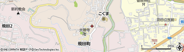 熊本県熊本市北区四方寄町211周辺の地図