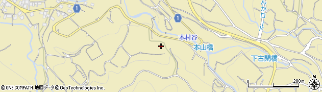 熊本玉名線周辺の地図