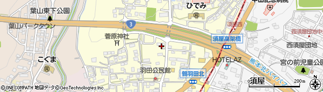 鶴羽田一ノ口公園周辺の地図