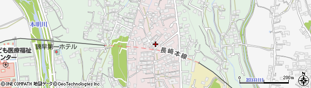 長崎県諫早市城見町49-2周辺の地図