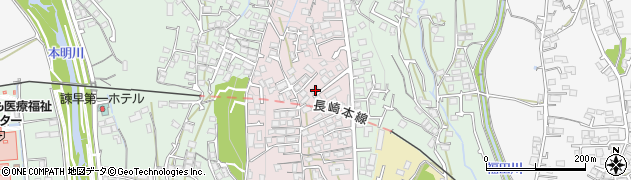 長崎県諫早市城見町49-39周辺の地図