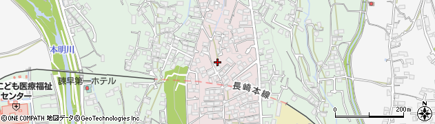 長崎県諫早市城見町49-7周辺の地図